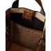 BORBONESE BORSA A MANO SHOPPING MEDIUM DI CAMOSCIO OP 