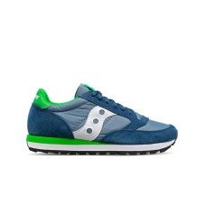 Saucony Jazz da Uomo blu con inserti in colore verde 