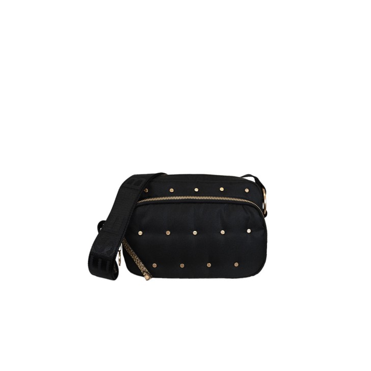 BORBONESE BORSA CAMERA CASE NERA IN NYLON DA DONNA 