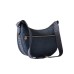 BORBONESE LUNA BAG MIDDLE A TRACOLLA IN NYLON OP BLU DENIM