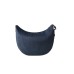 BORBONESE LUNA BAG MIDDLE A TRACOLLA IN NYLON OP BLU DENIM