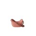BORBONESE LUNA BAG MINI A TRACOLLA IN NYLON OP LIPSTICK