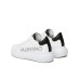 VALENTINO Sneakers Unisex in pelle Bianca con logo lettering