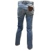 Harmont&Blaine Jeans in cotone da uomo con logo ricamato 