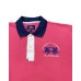 La Martina Polo da Uomo Rosa Logo ricamato a contrasto 