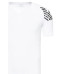 Emporio Armani T-shirt a manica corta bianca in cotone con collo a V