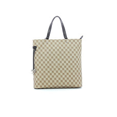 Piero Guidi Borsa Large a mano realizzata in tessuto goffrato con stampa Monogramma 61216308801