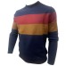 Harmont&Blaine maglioncino da uomo a girocollo multicolor