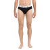 GCDS ESSENTIALS BRIEFS 2-PACK IN COTONE BLACK CON FASCA ELASTICA WHITE CON LOGO LETTERING BLACK
