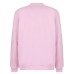 GCDS ESSENTIALS FELPA UNISEX A GIROCOLLO IN COTONE PINK