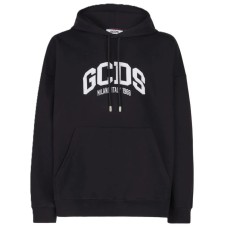 GCDS LOUNGE LOGO HOODIE FELPA CON CAPPUCCIO UNISEX 