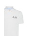 SUN68 BOYS POLO BIANCA DA RAGAZZO CON LOGO BLU 