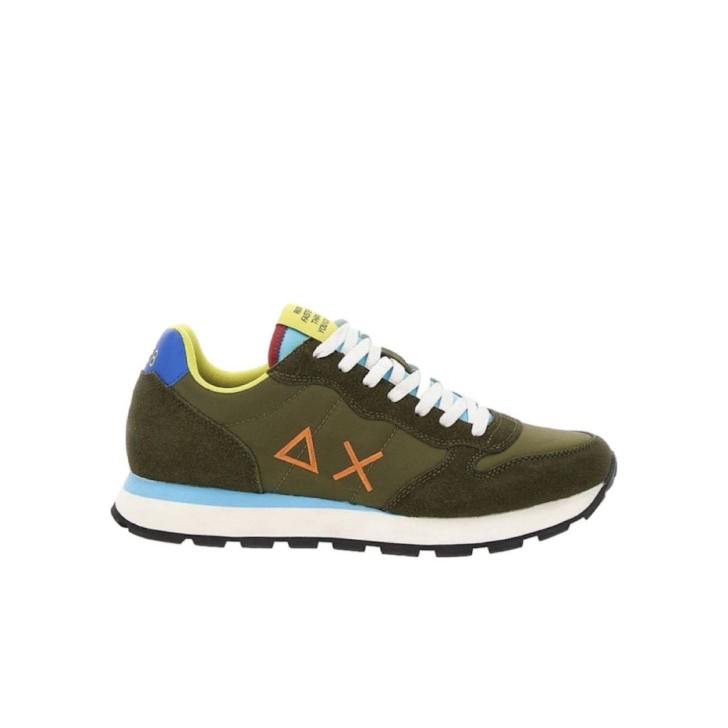 SUN68 Sneakers da Uomo TOM FOR PEACE verde