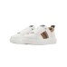 Alexander Smith Sneakers ECO-WEMBLEY MAN WHITE COGNAC BLACK