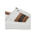 Alexander Smith Sneakers ECO-WEMBLEY MAN WHITE COGNAC BLACK