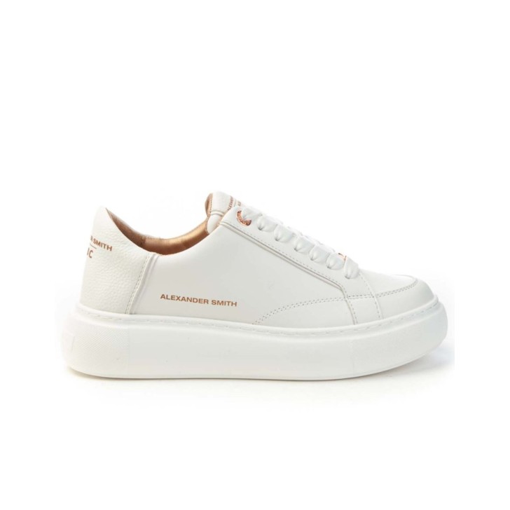 ALEXANDER SMITH SNEAKER ECO-GREENWICH WOMAN IRIDE WHITE