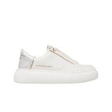 ALEXANDER SMITH SNEAKER ECO-GREENWICH WOMAN WHITE LIGHT GOLD 