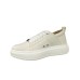 ALEXANDER SMITH ECO WEMBLEY MAN SNEAKER IN LEATHER OFF WHITE