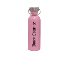 Juicy Couture Borraccia rosa con logo nella parte anteriore