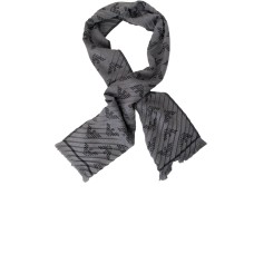 Emporio Armani Sciarpe Grigio in lana da Uomo