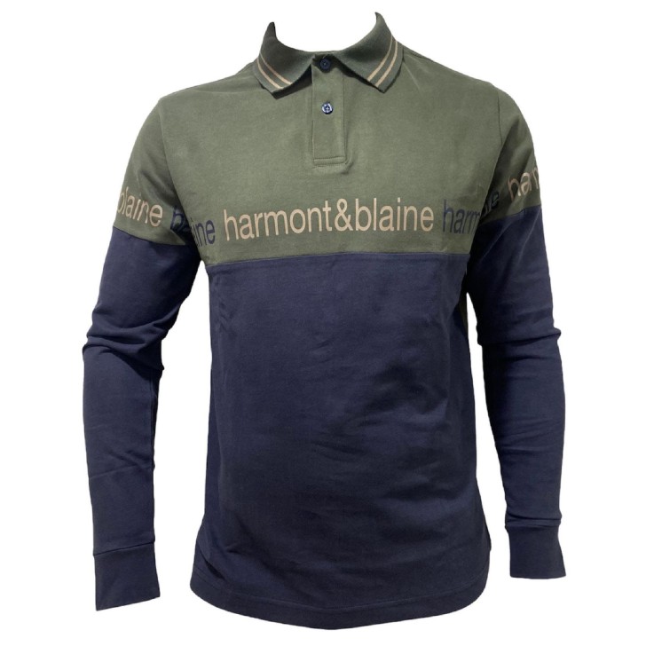 Harmont&Blaine Polo a maniche lunghe da uomo