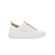 Alexander Smith Sneakers WEMBLEY  MAN WHITE COGNAC