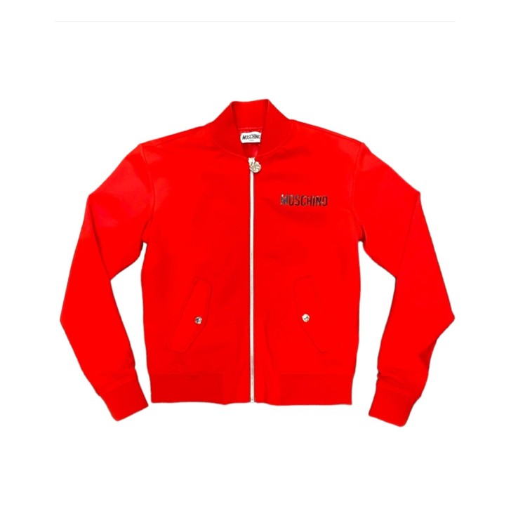 Moschino - Felpa Colore Rosso