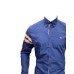 Harmont&Blaine  Camicia blu in cotone da uomo con logo 