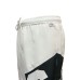 GCDS ESSENTIALS BOXER DA MARE WHITE LUNGO CON BANDA LOGO 
