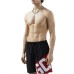 GCDS ESSENTIALS BOXER DA MARE BLACK CON BANDA LOGO 