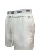 GCDS ESSENTIALS BOXER DA MARE WHITE CON ELASTICO WHITE IN VITA CON LOGO LETTERING BLACK 