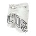 GCDS ESSENTIALS BOXER DA MARE WHITE CON LOGO GCDS LOUNGE 