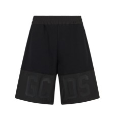 GCDS BERMUDA IN NYLON CON BAND LOGO NELLA PARTE ANTERIORE TONO SU TONO 