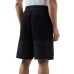GCDS BERMUDA IN NYLON CON BAND LOGO NELLA PARTE ANTERIORE TONO SU TONO 
