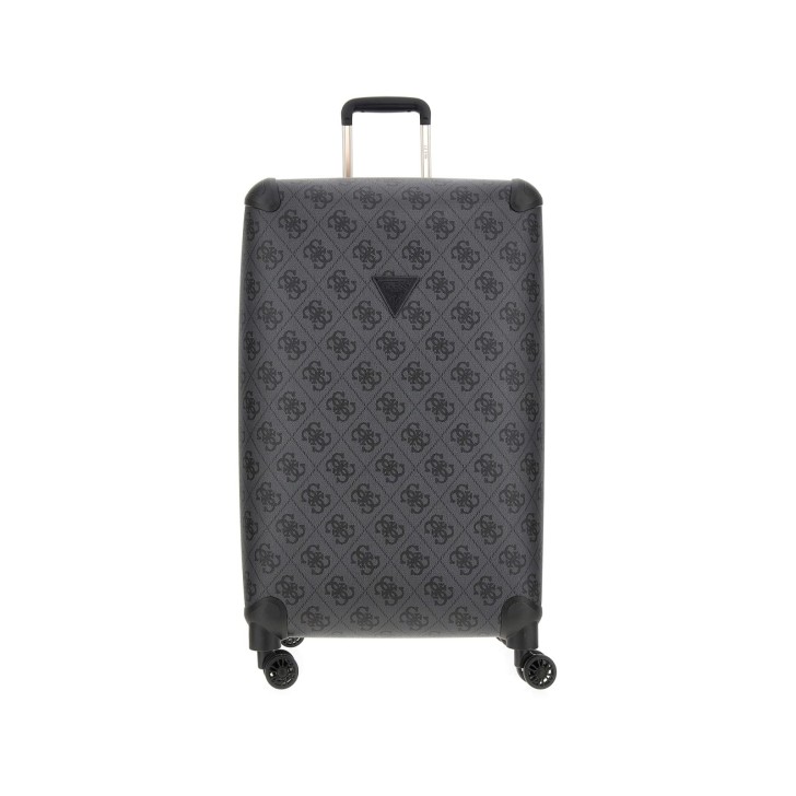 Guess trolley 76cm logo all over grigio