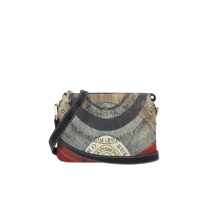 GATTINONI PLANETARIUM BORSA A TRACOLLA DA DONNA CON LOGO LETTERING NELLA PARTE ANTERIORE