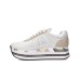 PREMIATA BETH_5603 SNEAKER IN LEATHER E SUEDE WHITE