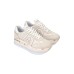 Premiata Sneakers in pelle beige da donna