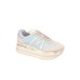 Premiata BETH_6678 Sneakers in suede e tessuto beige e azzurra da donna