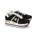 PREMIATA BETH_7380 SNEAKER IN LEATHER BLACK