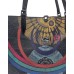 GATTINONI BORSA A SPALLA LARGE REVERSIBILE PLANETARIUM ROSSA 