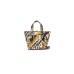 Versace Jeans Couture Borsa Nera a mano con stampa Logo Brush Couture