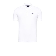 LA MARTINA MAN POLO S/S SLEEVE 30/1 COTONE WHITE