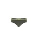Emporio Armani Set 3 Slip in cotone stretch con vita elastica e logo bold monogram 1117341P71510281