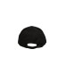 VERSACE JEANS COUTURE CAPPELLO BASEBALL UNISEX BLACK CON LOGO RICAMATO WHITE 