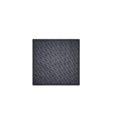 Guess Foulard nero con logo Guess all over 