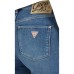 Guess jeans denim blu cinque tasche da Donna 