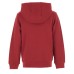 EA7 Emporio Armani Felpa Bordeaux da Bambino con logo a contrasto 