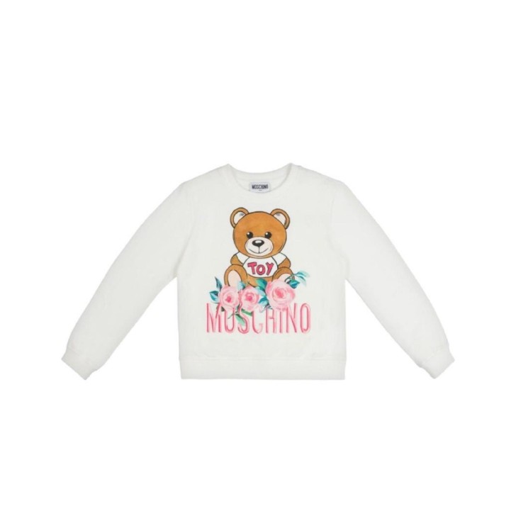 Moschino - Felpa Colore Bianco