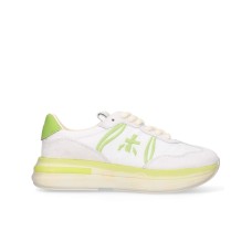 PREMIATA CASSIE_7384 SNEAKER IN SUEDE E NYLON WHITE